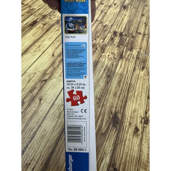 Ravensburger Thomas Night Work Glow Dark Puzzle 60pc complete - Picture 3 of 6